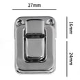 thumbnail image 2 of 4 Pcs Iron Antique Hasp Lock for Jewelry Box Suitcase Buckle Vintage Clip Buckle, 2 of 8