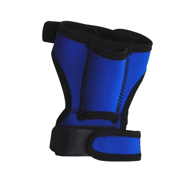 Camping Scuba Diving Flashlight Holder Mount Glove Blue