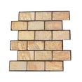 thumbnail image 1 of Tyeign 30x30cm 3D Tile Brick Wall Sticker Decorative Waterproof Self Adhesive, Home Wall Decor - Bathroom Kitchen Living Room, 1 of 3