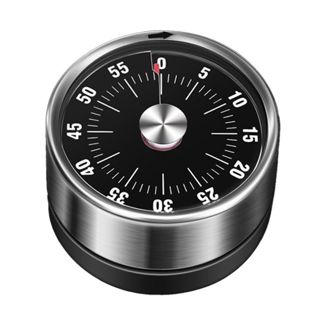 Amdohai Kitchen Timer 60min Countdown Mechanical Magnetic Timer No Battery Needed