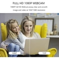 thumbnail image 4 of FlyFlise Webcam 1080P USB Web Camera PC Camera with Microphone for Online Teaching live Streaming Business Meeting Plug and Play for PC, Desktop or Laptop, 4 of 8