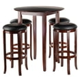 thumbnail image 1 of Fiona 5pc High table & cushion stools, 1 of 4