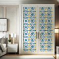 thumbnail image 4 of S4sassy Self Adhesive Wallpaper, Classic Block Tile Wallpaper, Blue Removable DIY Vinyl Tile Pattern Wall Covering, Peel and Stick Contact Paper for Entryway wall, Kitchen Backsplash-25"x240", 4 of 9