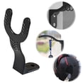 thumbnail image 1 of No Drill Motorcycle Bike Wall Mount Hanger Secure Storage Space Saving Hook Rack, 1 of 6