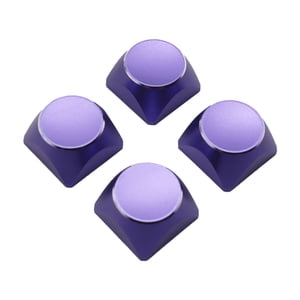 4Pcs Clavier en métal en alliage d'aluminium Cap Couleur Clacher mécanique Personnalité universelle pour le clavier de jeu mécanique D