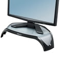 thumbnail image 1 of Le support d'écran d'angle Fellowes  Smart Suites  surélève votre écran à une hauteur de vision confortable, contribuant ainsi à prévenir les douleurs cervicales. Gris/Noir, 1 of 3