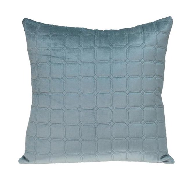 HomeRoots 402836 Coussin Décoratif Matelassé Gris