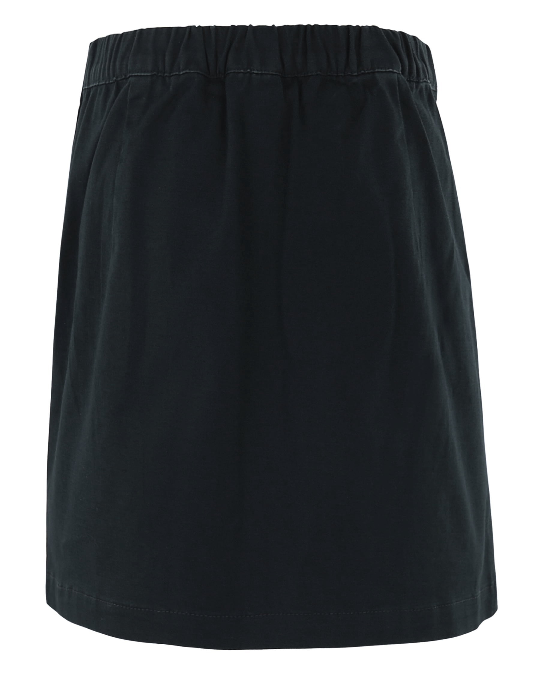 Bienzoe Jupe Plissée d'Uniforme Scolaire en Coton Extensible pour Fille Noir 12