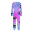 thumbnail image 5 of EGNMCR Combinaison Fille Manches Longues Combinaison à Capuche Pyjama Décontracté Hiver Chaud Combinaison de Nuit Fille Polyester Combinaison, 5 of 5