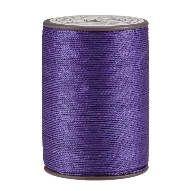 Unique Bargains Fil Ciré en Polyester Violet Moyen, 175 Verges