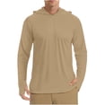 thumbnail image 1 of QIPOPIQ Men's UPF50+ Sun Protection Shirts, Quick Dry Long Sleeve Rash Guard, Athletic Running Workout Fishing Cooling Shirts Clearance, 1 of 7