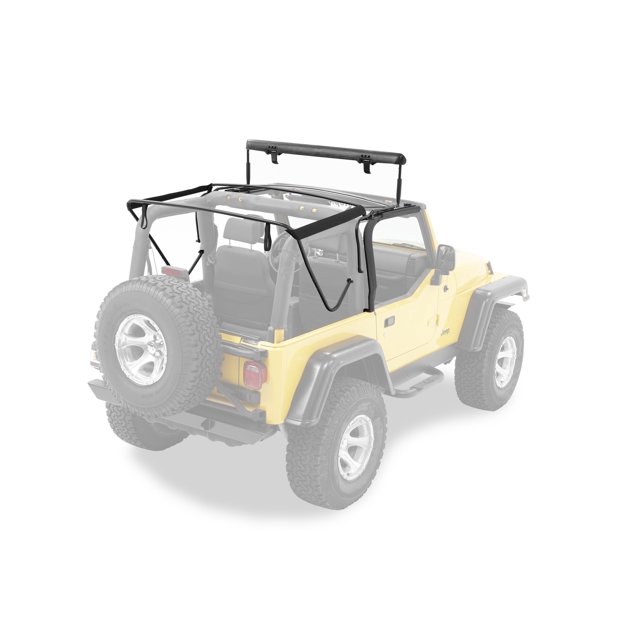 Bestop 55002-01 Soft Top Bow OEM Style Includes Replacement Hardware; Door Surrounds; Tailgate Bar and Retainer Clips