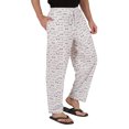 thumbnail image 3 of Inkmeso Pantalon de Pyjama en Coton Imprimé pour Hommes, Taille Élastique, avec Poches, 3 of 7