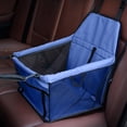 thumbnail image 3 of Car Seat | Easy Install and Comfort for Your Dog in The Car Water Proof Dog Car Bed for Dogs Small Dog Car Seat for Small Dogs Pet Booster Seat for Car with 1 Storage Pockets, 3 of 5