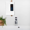 thumbnail image 2 of Household Mini Electric Water Heater Instant Tankless Water Heater Heating MachineWhite US Plug 110V 3000W, 2 of 14