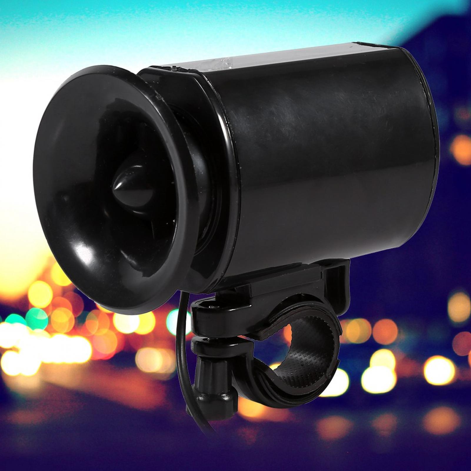 Dioche Bike Bell Handlebar Ring Bell Electric Horn Bell Six Different Kinds Of Sounds For Bike Use