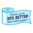 thumbnail image 2 of Kandoo Flushable Magic Melon Toddler Wipes Refill, 2 of 5