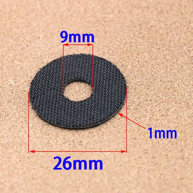 Plaquettes de Frein pour Moulinet de Pêche 1 mm, Rondelle de Retenue en Fibre de Carbone, Rondelles de Roue de Pêche pour Moulinet de Lancer d'Appâts, Accessoires de Moulinet de Pêche Extérieur