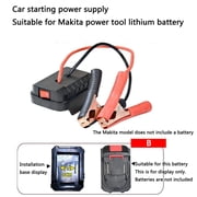 ZZkhGO Car Battery Jump Starter, Multifunctional Lithium Jump Box With USB Ports, Portable Power Bank Booster Pack for Trucks SUVs Cars