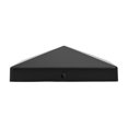 thumbnail image 1 of Mosiee Fence Post Cap With Pre-Drilled Holes Black Plastic Pyramid For 4X4 Inches Posts Outdoor Post Cap Protection Garden Supplies, 1 of 9