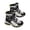 Black, variant on Kogui Toddler Hiking Boots Girls Kids Winter Snow Boots Waterproof Outdoor Warm Faux Fur Lined Shoes Size 6.5 (Green,Big Kids 6.5)