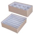 thumbnail image 1 of Underwear Organizer Divider Foldable: Large Socks Drawer Organizer Storage Box, 1 of 10