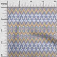 thumbnail image 1 of oneOone Polyester Lycra Fabric Damask & Chevron Ikat Print Fabric BTY 56 Inch Wide, 1 of 4