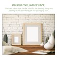thumbnail image 2 of 5 Pcs Kraft Paper Tapes DIY Written Paper Tapes Tearable Gummed Packaging Tapes, 2 of 8