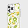 thumbnail image 2 of iPhone 15 Pro Clear Case - Yellow Dandelion Design, 2 of 5