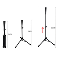 thumbnail image 4 of 29.5In-45.3in Baseball Softball Batting Tee for Hitting Height Adjustable Practice Training Travel Tee Ball Stand, 4 of 6