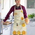 thumbnail image 1 of WIFKLSIIPG Festival Printed Linen Sleeveless Apron Kitchen Oil and Stain Sleeveless Cover Kitchen Apron, 1 of 8