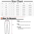 thumbnail image 2 of Pink Ladies Loose Fit Pants for Women Brunch Ruched High Leg Flare Wide Leg Straight Leg Basic Long Boot Cut Leg Fall Summer Pants 2025 Clothing Fashion S, 2 of 6
