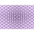 thumbnail image 1 of Ahgly Company Machine Washable Indoor Rectangle Transitional Purple Flower Purple Area Rugs, 2' x 5', 1 of 7