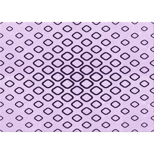 Ahgly Company Machine Washable Indoor Rectangle Transitional Purple Flower Purple Area Rugs, 2' x 5'