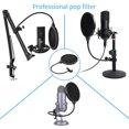 thumbnail image 2 of Amdohai Microphone Filtre Pop Pivotant avec Écran Sonore à Double Couche, 2 of 8