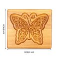 thumbnail image 3 of Oleegame 1PC Cookie Mold Cookie Molds Provences Rose Cookie Stamp Embossing Molds Craft Decorating Baking Tool, 3 of 3