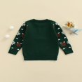 thumbnail image 2 of Pull Décontracté de Noël pour Enfant Col Pull Tricoté, 2 of 6