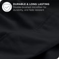 thumbnail image 4 of Ivy Union Microfiber Sheet Set - Breathable - Deep Pocket, Full, Black, 4 of 6