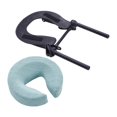 thumbnail image 2 of Milaget Coussin d'Appui-tête pour Table de Massage, Face vers le Bas, Respirant, Portable et Pratique, Bleu Pâle, 2 of 9