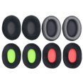 thumbnail image 2 of High Quality Headset Cushion Replacement Breathable Ear Pads Compatible with Kingston HyperX Cloud II(Black Flannel), 2 of 7