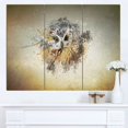 thumbnail image 2 of Designart - Large Gracing Owl - Animal Canvas Wall Art, 2 of 4