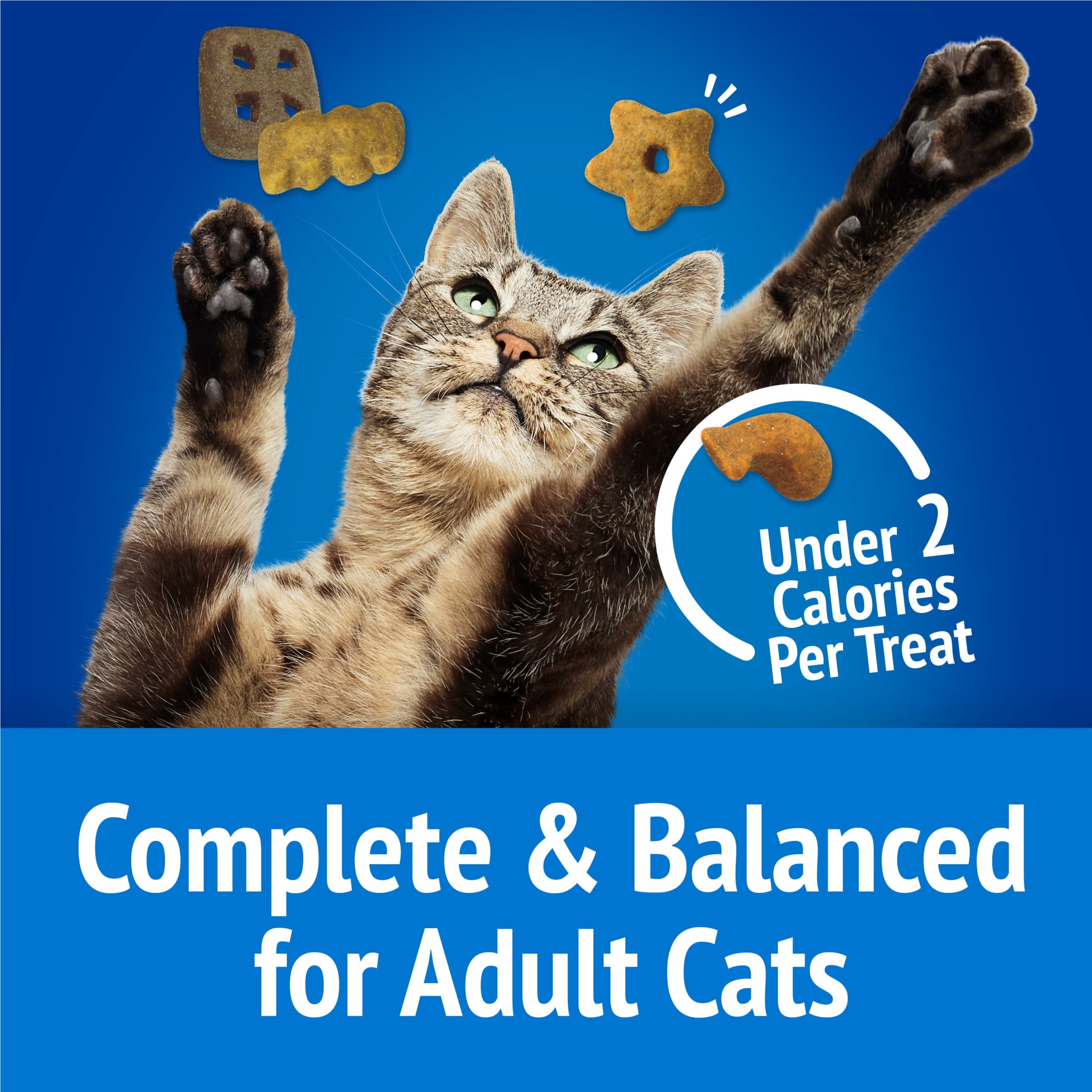 Purina Friskies Party Mix Ocean Crunchy Kibble with Real Whitefish, Cat Treats, 510 g