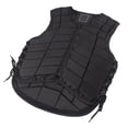 thumbnail image 2 of Horse Riding Vest, Comfortable To Wear Curved Outline Design Equestrian Protective Vest With Extended Padding For Adults Boys Girls Children For Unisex S,M,L,XL, 2 of 8