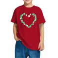 thumbnail image 4 of FAIWAD Hauts pour Enfants pour la Saint-Patrick Manches Courtes Col Rond Ample Confortable Chandail Garçons Filles T-Shirts Imprimés Mignons, 4 of 4