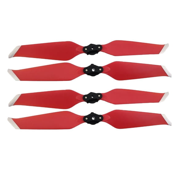 lionlar For 2 Low-Noise Propellers for 2 Pro Drone Quadcopter Accessory Red
