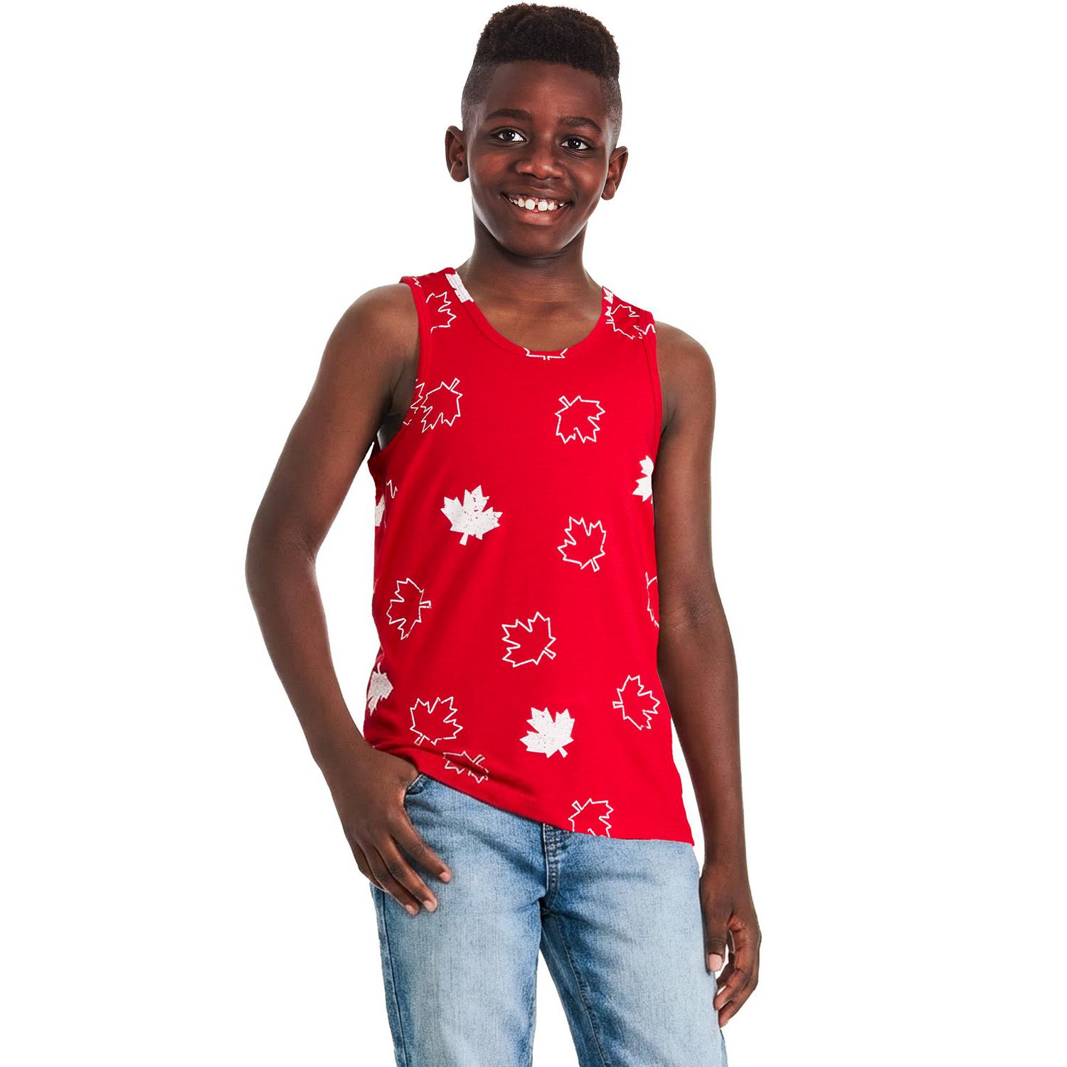 George Boys' Canada Day Tank Top