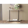 thumbnail image 3 of Premium Console Table for Entryway. Versatile Sofa Table. Stylish and Functional Behind Couch Table. Accent Table Easy to Assemble. Console Table with Storage Shelf. Taupe, 3 of 4