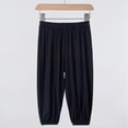 thumbnail image 4 of Kids' Loose Solid Color Jogging Slacks 3 12 Years Old, 4 of 4