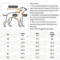 thumbnail image 4 of CNKOO Waterproof Dog Raincoat with Reflective Buttons  Adjustable Hood  Detachable Rainproof Dog Clothes for Rainy Days, 4 of 5