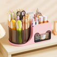 thumbnail image 5 of Wzzjkit Boîte de Rangement de Bureau Rouge à Lèvres et Cosmétiques Boîte de Rangement Transparente Style Tiroir Papeterie et Porte-Stylo, 5 of 5